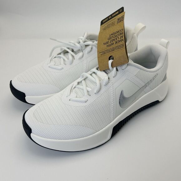 Nike MC Trainer 3 PRM Women's 11 Summit White Silver Workout Sneakers FZ2112 101 - Picture 3 of 8